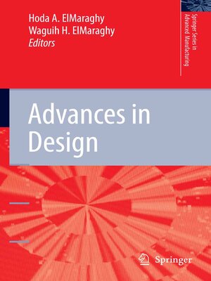 cover image of Advances in Design